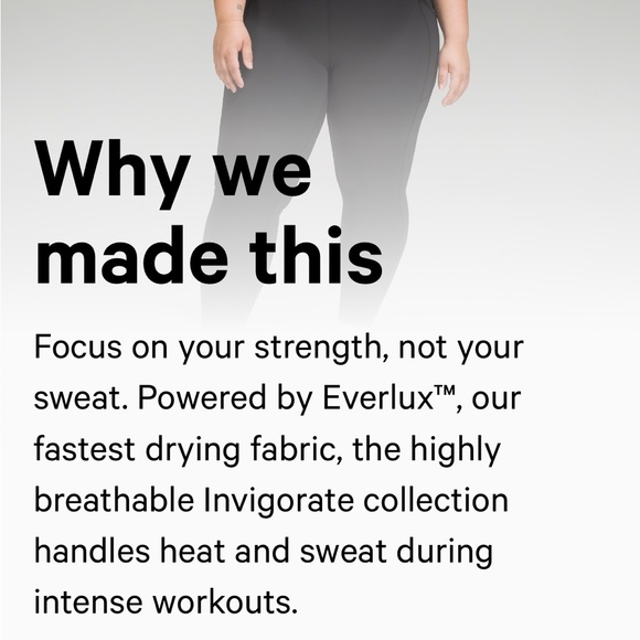 Lululemon Invigorate High-Rise Tight 25", size 18, WORN ONCE! - Picture 8 of 13